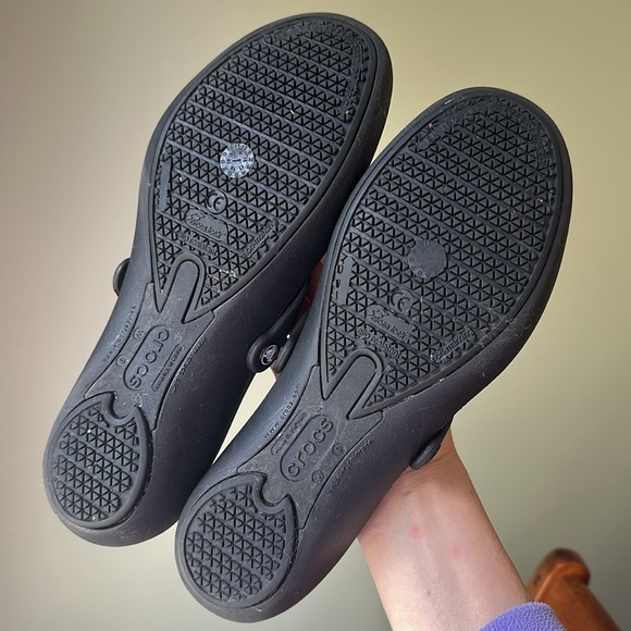 CROCS Alice Work Mary Jane Flats slip-on comfort work casual wear travel Beach 9 - Picture 9 of 14